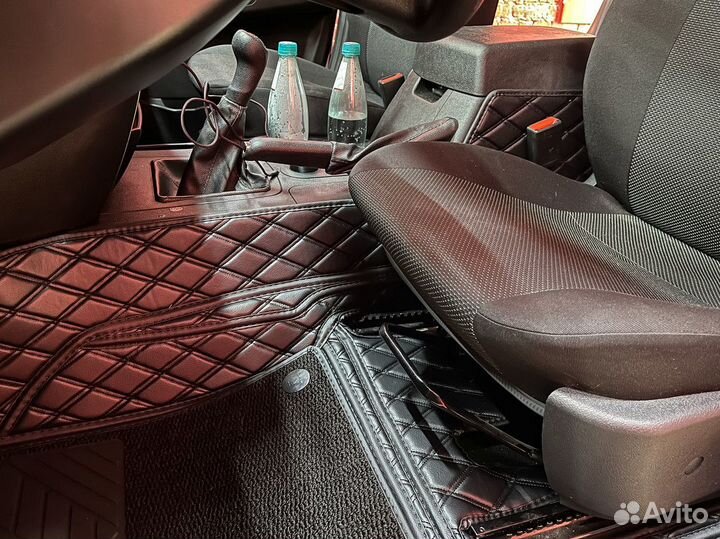 3D коврики из экокожи 3Д