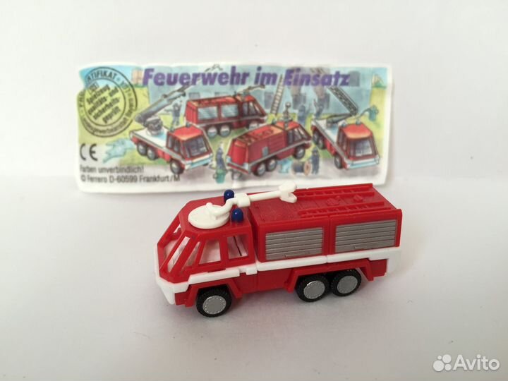 Игрушки из киндера 90х