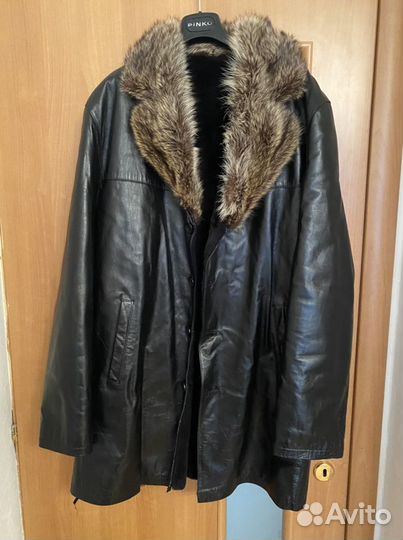 Куртка кожаная