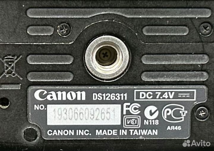 Фотоаппарат Canon EOS 600D