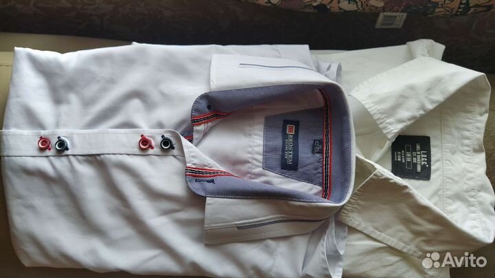 Рубашка школьная белая