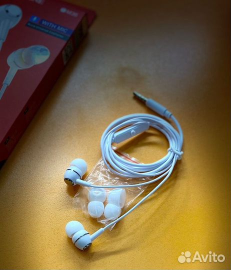 Наушники borofone m36 белые