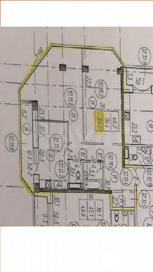 2-к. квартира, 82,6 м², 12/21 эт.