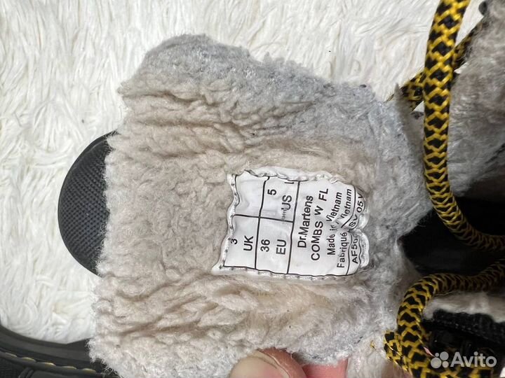 Dr. Martens ботинки зимние 36