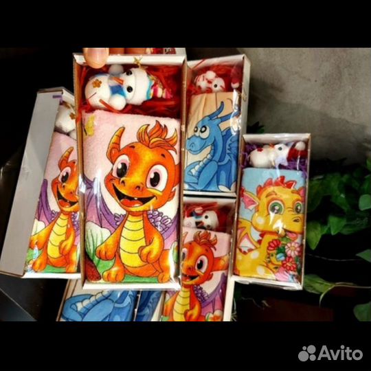 Полотенце Дракошка набор новое