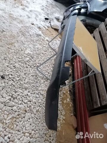 Спойлер заднего бампера Форд Фокус III 14-18гХэтчб