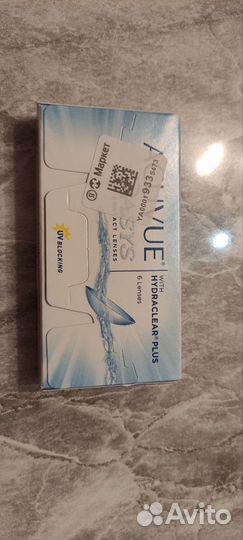 Линзы acuvue oasys -6.5