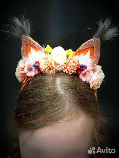 Новый ободок белочки лисички