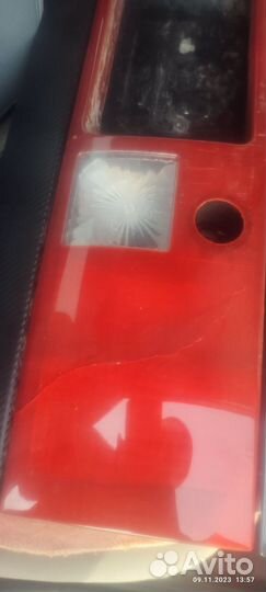 Задняя бленда и крышка багажника