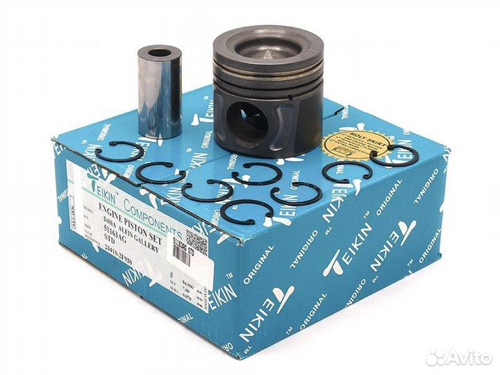 Поршень (к-т 4 шт с охлаждением) STD Хендай IX35 10-15 D4HA