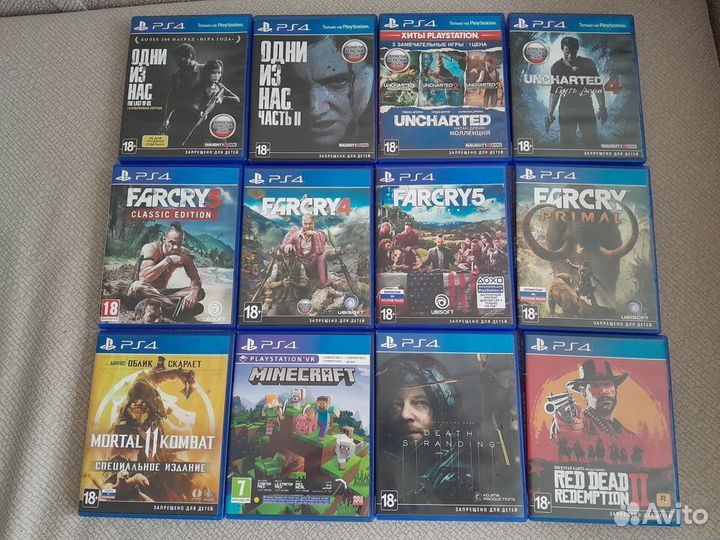 Игры для sony playstation 4