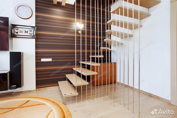 Лестницы на бельцах. ART: Z396