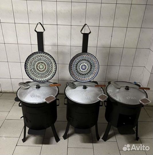 Чугунный казан 8л,10л,12л,16л,22л