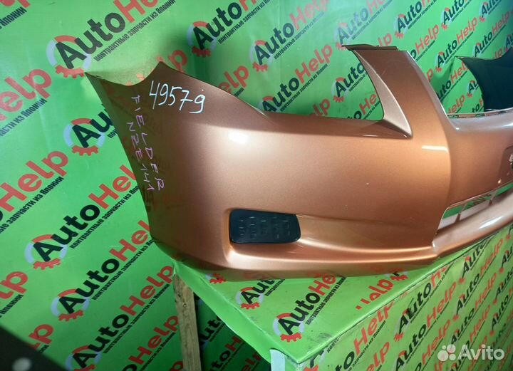 Бампер toyota corolla fielder NZE141 передний