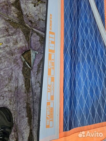 Парус с мачтой для виндсерфинга Ka Race 11.8