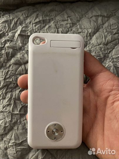 Чехол с зарядкой на старый айфон 5, 5с, 5s, se