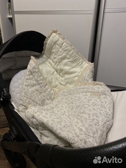 Коляска Riko Basic Montana Ecco 3 в 1 Black