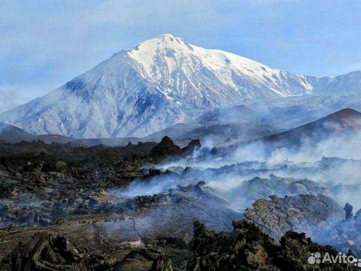Тур к вулкану толбачик. Камчатка