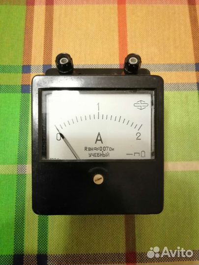 Амперметр учебный новый