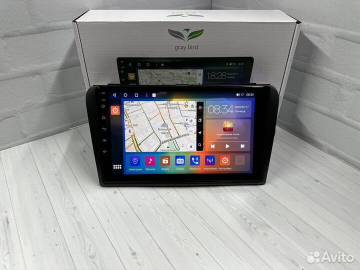 Магнитола андроид GrayBird Mazda 3 BL 3/32