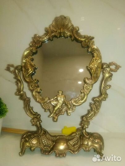 Зеркало латунь