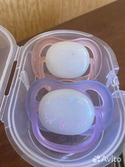 Соска пустышка avent 0 6