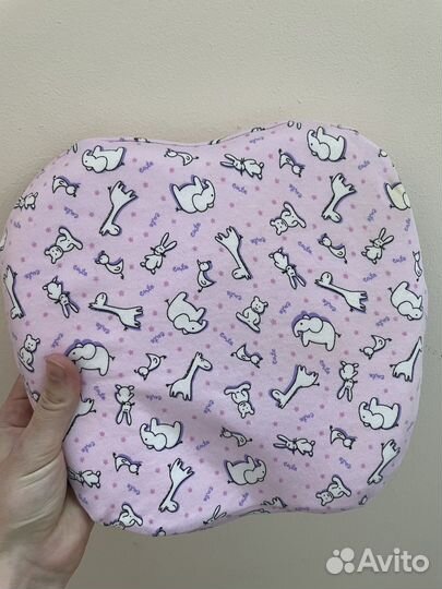 Подушка бабочка ортопедическая для новорожденных