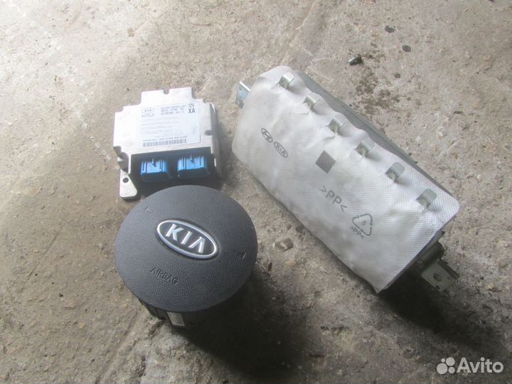 Kia Venga безопасность airbag 2011 - 2014