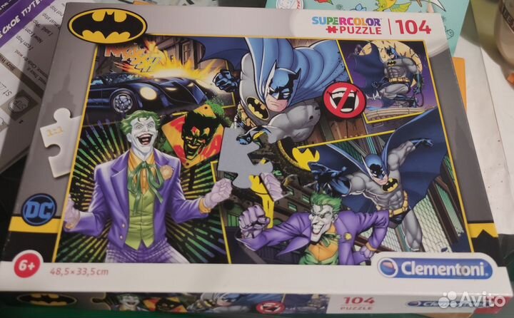 Пазл бетмен 104 детали
