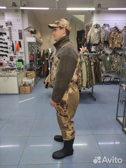 Вейдерсы забродный костюм KingHunter Water Zip