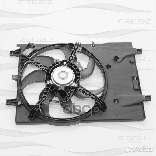 KM0174 Вентилятор радиатора opel corsa D 06- KM