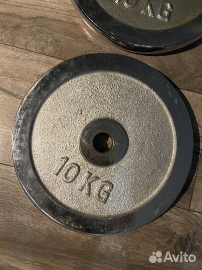 Спортивные блины 2,5 кг, 5 кг, 10 кг