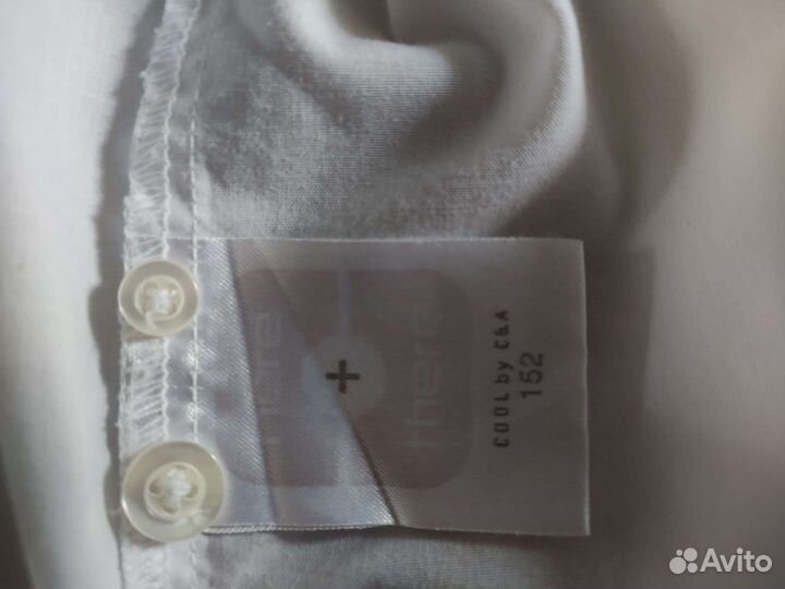 Рубашки школьные белые с коротким, длинным рукавом