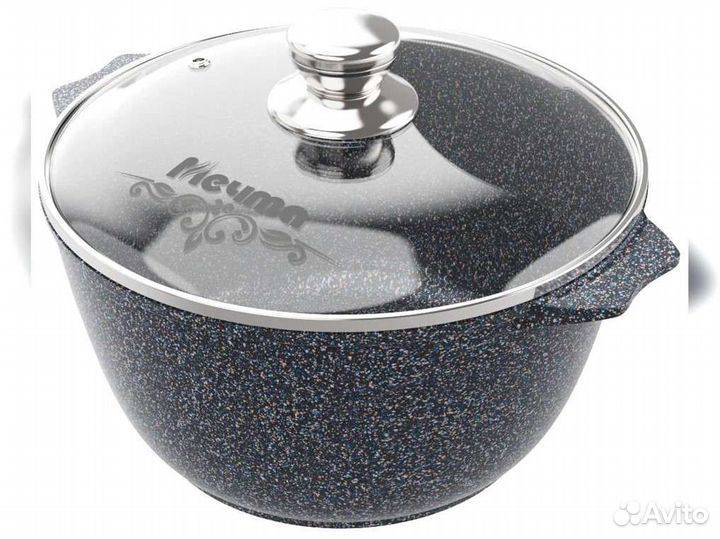 Кастрюля 8л Гранит star