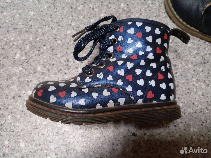 Ботинки демисезонные для девочки 24 размер