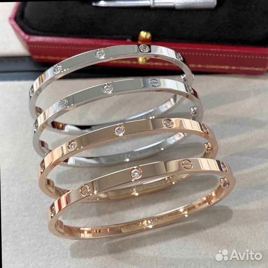 Cartier браслеты из золота