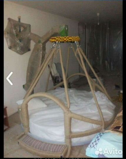 Детская кровать пальмовый островок