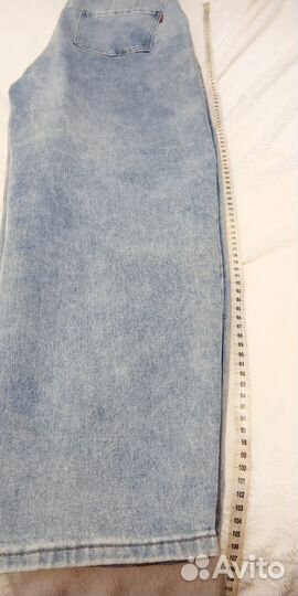 Джинсы широкие