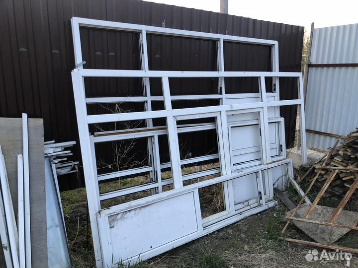 Окна пластиковые бу