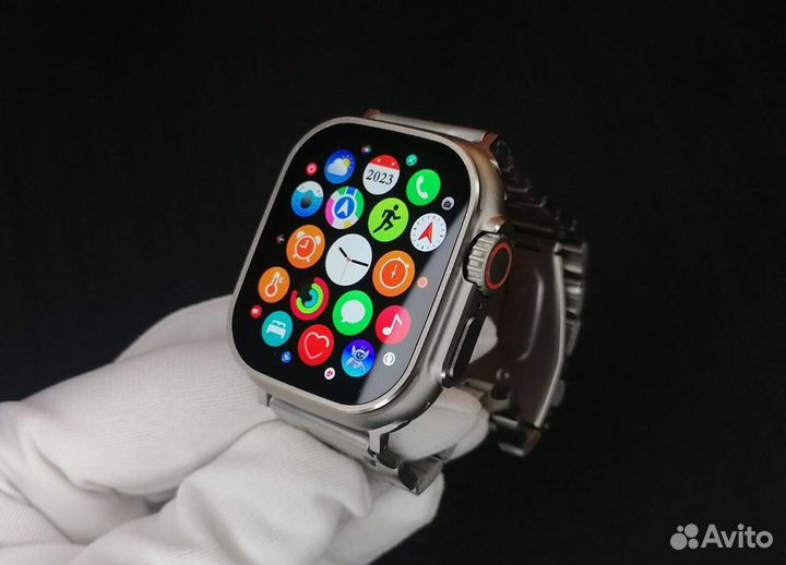 Apple watch Ultra 2 серебро