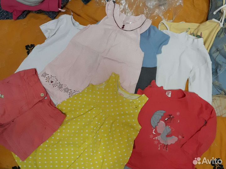 Вещи пакетом на девочку 3-5 лет