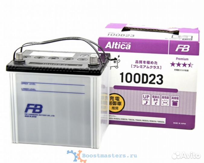 Аккумулятор FB Altica premium 75 Ач (100 D 23 L)