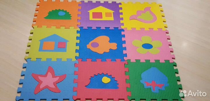 Детский коврик пазл