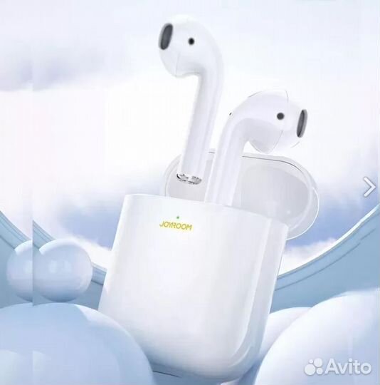 Наушники беспроводные Joyroom JR-T03S AIR TWS бел