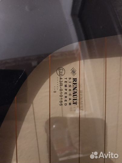 Заднее стекло renault sandero 2