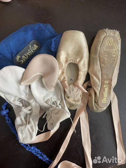 Пуанты sansha, вкладыши для пуант, балетки