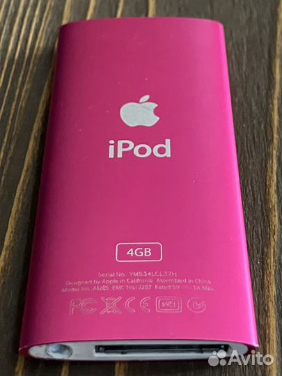 iPod nano 4 pink + док JBL
