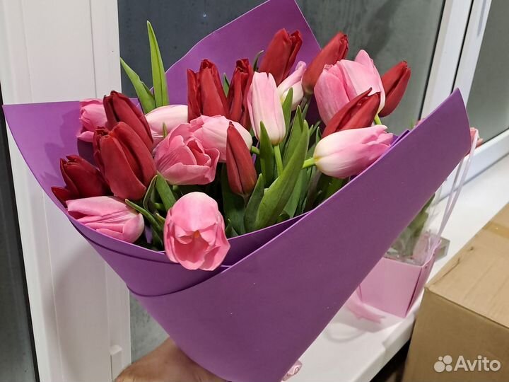 Тюльпаны к 8 марта