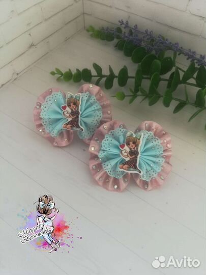 Резинки для волос ручной работы