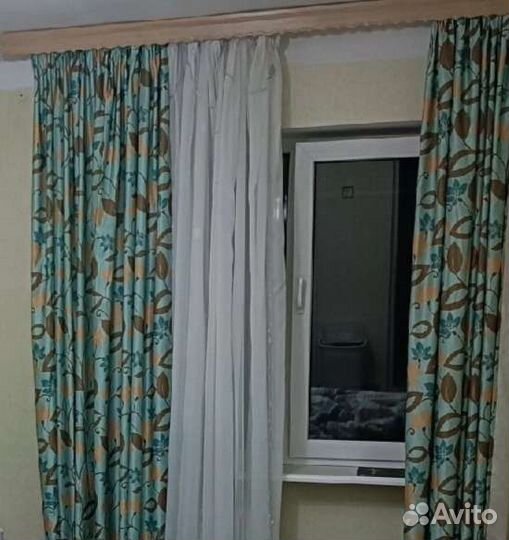 Шторы + тюль